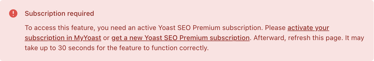 Error example